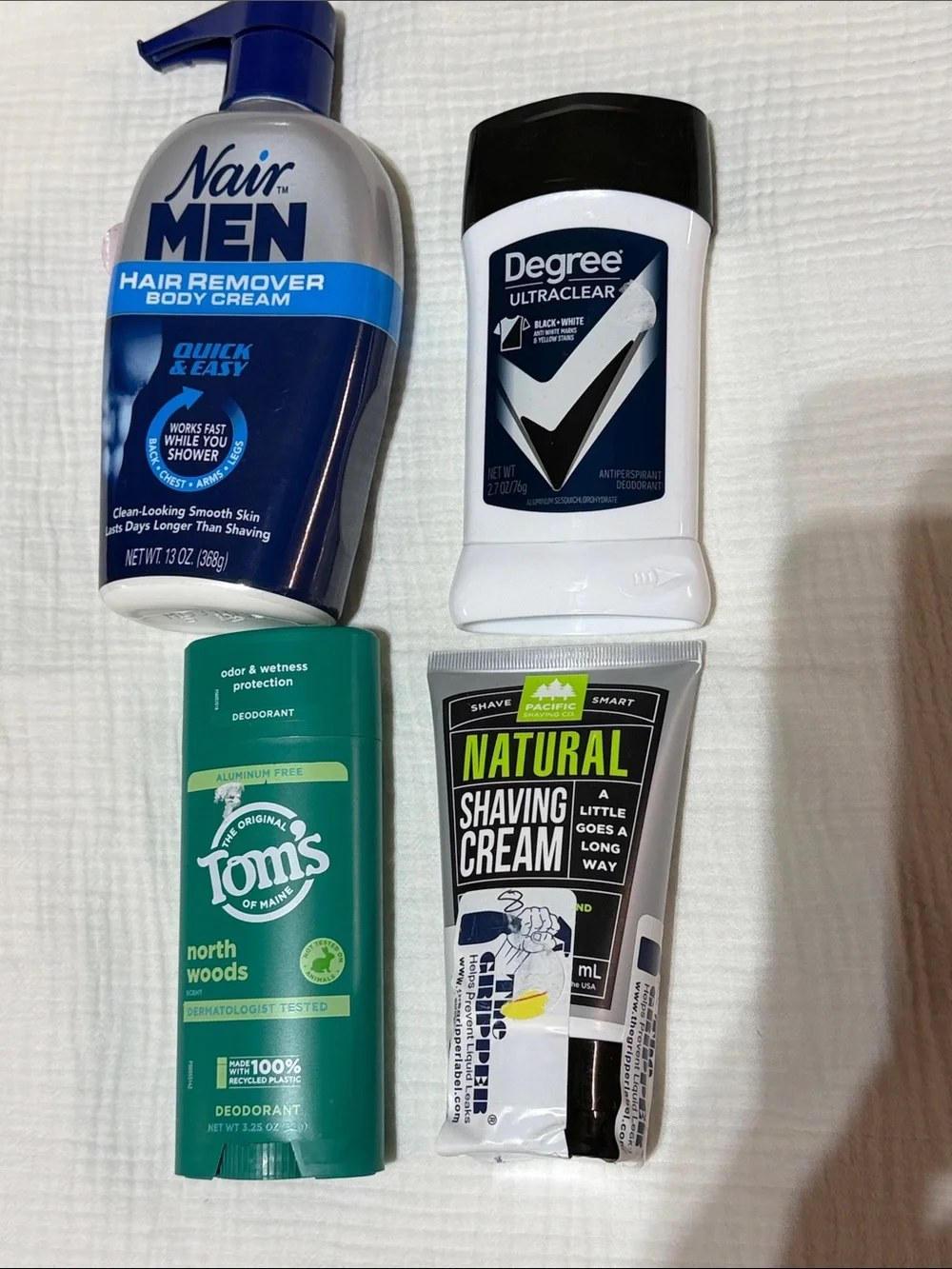 Hair Remover Body Cream - Blue/Silver